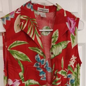 Notations dress size small floral